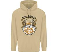 Felpa Divertente Per Uomo Con Barba Reale Ama La Birra Alcolica