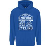 Felpa Divertente Uomo Ciclista I Ho Cercato I Miei Sintomi