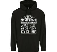Felpa Divertente Uomo Ciclista I Ho Cercato I Miei Sintomi