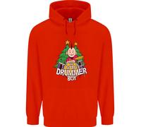 Felpa Divertente Uomo Il Piccolo Tamburino Di Natale