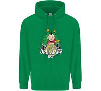 Felpa Divertente Uomo Il Piccolo Tamburino Di Natale