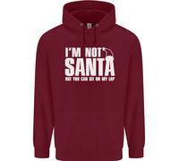 Felpa Divertente Uomo Puoi Sederti Sulla Mia Gamba