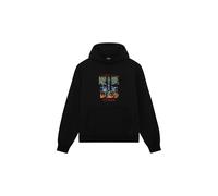 Felpa Dolly Noire da uomo, in misto cotone, colore nero, vestibilità regular,...