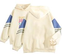 Felpa Dolpind con cappuccio K-pop Jungkook, Suga, Jimin, V, RM, J-Hope, Jin, Beige, XX-Small