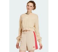 Felpa Donna Adidas Stadium Crew - Beige