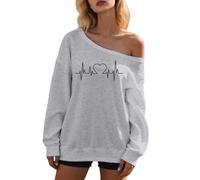 Felpa Donna Aperta Senza Cappuccio Felpe Lunghe di Maglioncini Basic Strass Camicia Sintetica Costole Maschio Super Patch Croce Morbide Pois Ciambella Stelle Gialli Maculato