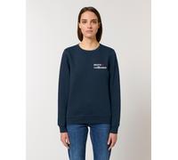 Felpa Donna. Colore Blu Marino. MERE VEILLEUSE COEUR