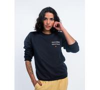 Felpa Donna. Colore Blu Marino. TELLA MADRE TELLA FIGLIA CUORE