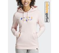 FELPA DONNA CON CAPPUCCIO ADIDAS SOFT SIDE 2.0 GRAPHIC IW5158 col. rosa