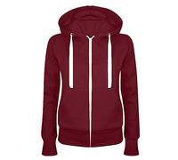 Felpa Donna con Cappuccio Foderata in Pile Calda Giacca Invernale Maniche Lunghe Felpe con Zip Pile Tinta Unita Hoodie Casual Sweatshirt Felpa 2024 Offerta Soffice Cappotto Calda Invernale Essenziale