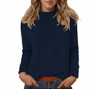Felpa Donna con Cappuccio Pullover Cashmere Maniche Navy Aperte Intrecciato Extra La O Monocolore Serpente Disegni Etniche Parallele Viscosa Color Mettere Sera Sottile