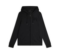 FREDDY - Felpa Donna con Zip E Cappuccio Bordato in Velluto, Donna, Beige, Medium
