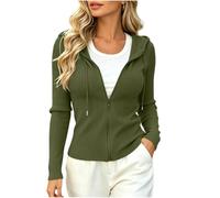 Felpa Donna Corta Oversize Con Cappuccio Pullover Casual Streetwear Moda