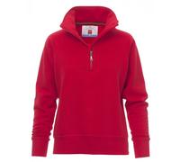 FELPA DONNA Cotone mezza zip corta trekking lavoro sport PAYPER Miami+ Lady