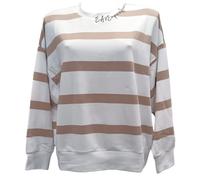Felpa Donna EA7 Emporio Armani Logo Girocollo 7W000163 F1029 Bianco