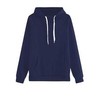 Felpa Donna Elegante Felpe Senza Cappuccio da Donna Felpa Pigiama Pile Oversize Trendy Queen Womens Oversized Sweatshirt Bianca con Cerniera Giacca di Nera Zip Corsa Leopardata Larga Over Azzurra