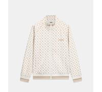 Felpa Donna Full Zip Guess V5YQ03KB212 P0OR Bianco