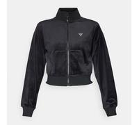 Felpa Donna Girocollo Velluto Guess V3BQ22KBXI2 JBLK Nero