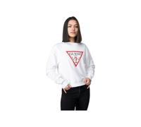 GUESS Felpa donna W2YQ16 KBA11 G011 Rosso/Nero/Bianco Taglia S