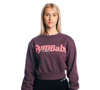 Felpa donna GymBabe cropped senza cappuccio Eclipse 1 St