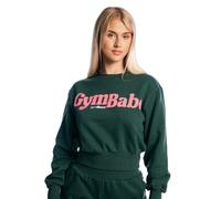 Felpa donna GymBabe cropped senza cappuccio Forest 1 St