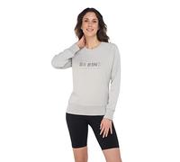 Felpa Donna | Heart And Soul | Modello ISA BE Kind | Felpa Girocollo Donna Slim | Colore Mist | Taglia L