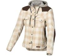 Macna Inland Giacca tessile moto da donna, beige, taglia XS per donne