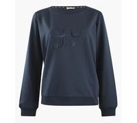 Felpa Donna Liu Jo Cotone Regular Girocollo Logo TA4225 N9203 Blu