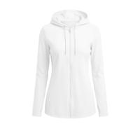 Felpa Donna Lunga UPF 50+ Protezione Solare UV Maniche Lunghe Camicia Anti-UV Leggero per Escursionismo attività All'aperto Corsa Pesca