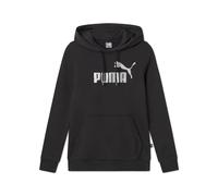 Felpa donna prim/est garzata Puma Essentials Logo 682099-01 Nero-argento