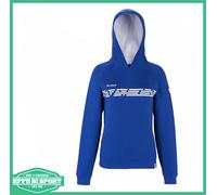 Felpa donna Tecnifibre maglia con cappuccio tasche sport tennis padel logo moda