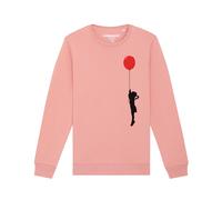 Felpa Donna Watapparel XXL rosa / rosso sangue / nero
