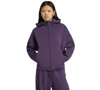 Adidas Hoodie ZNE Full Zip W Felpa con cappuccio da donna aurora plum