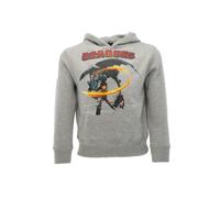 Felpa Dragons Hiccup grigia originale ufficiale bimbo bimba