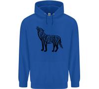 Felpa Ecologica Animale Wolf Tree Uomo