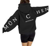 Felpa Elegante Donna, Giacca Sportiva Donnas, Felpas Classico Esterno Manica Lunga Primavera con Cappuccio Comodo Maglioncini Donna Invernali Morbido e Delicato sulla Pelle