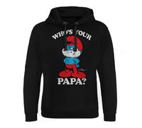 Felpa Epica Con Licenza Ufficiale Dei Puffi - Chi È Il Tuo Papa Puffo