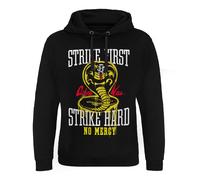 Felpa Epica Licensed Cobra Kai - Strike First - Strike Hard - No Mercy