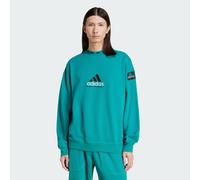 Felpa EQT Reflective Crewneck Equipment Green XS