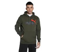 Felpa Essential Big Logo Nero Verde L