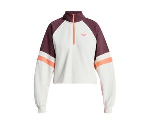 Felpa Essential Energy Crop Demi-zip Donna - Donna - l - Roxy