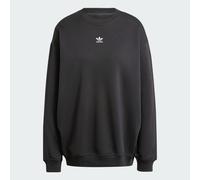 Felpa Essentials Fleece Long Oversized Crew Black XS