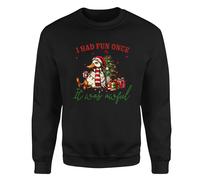 Felpa famiglia Mi sono divertita una volta che era terribile per le vacanze...