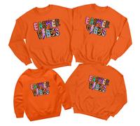Felpa Family Easter Vibes Happy Easter maglione abito abbinato per le...