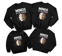 Felpa Family Mind of All Kinds Autism Awareness Day Jumper Spectrum #AD