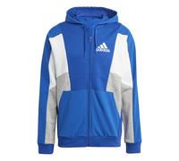 Felpa felpa con cappuccio adidas Essentials Colorblock Bleu XS