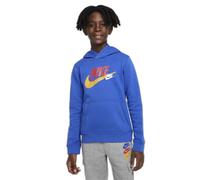 Felpa felpa con cappuccio per bambini Nike Standard Issue Fleece PO BB Bleu 7/8 ans