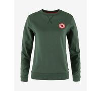 Felpa Fjällräven 1960 Logo Badge verde patina donna - L