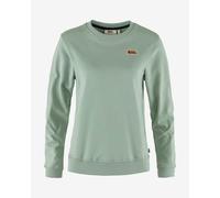 Fjall Raven - Felpa in cotone organico - Vardag Sweater W Misty Green per Donne in Cotone - Taglia M - Verde Verde M