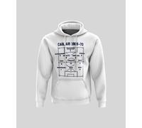 Felpa Formazione Cagliari Scudetto 1969/1970 Inverno/Autunno Con Cappuccio
